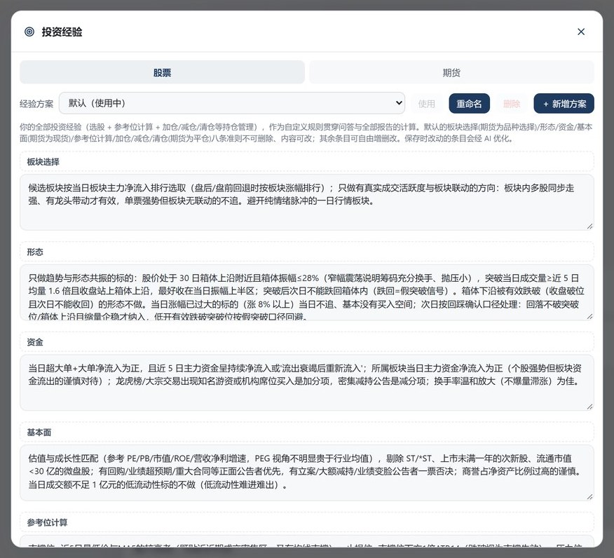 投资经验：选风格、定准则，规则由你说了算
